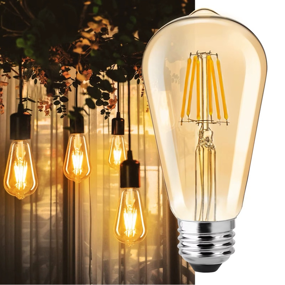 LED ⭐️ Antique Edison bulb ST 64
